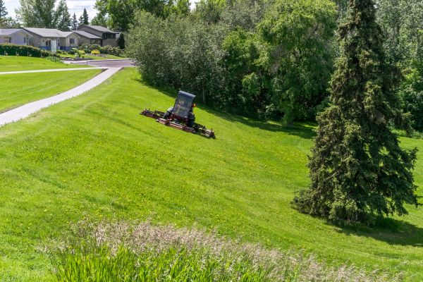 Cost of Sloped Area Mowing in Burlington